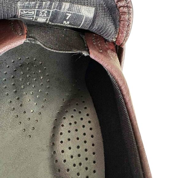 SAS Women’s Size 7 Loafers Brown Leather Comfort Moc Slip On Casual Shoes - Picture 8 of 8